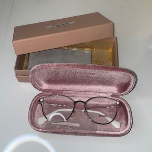Miu Miu Glasses Case Set